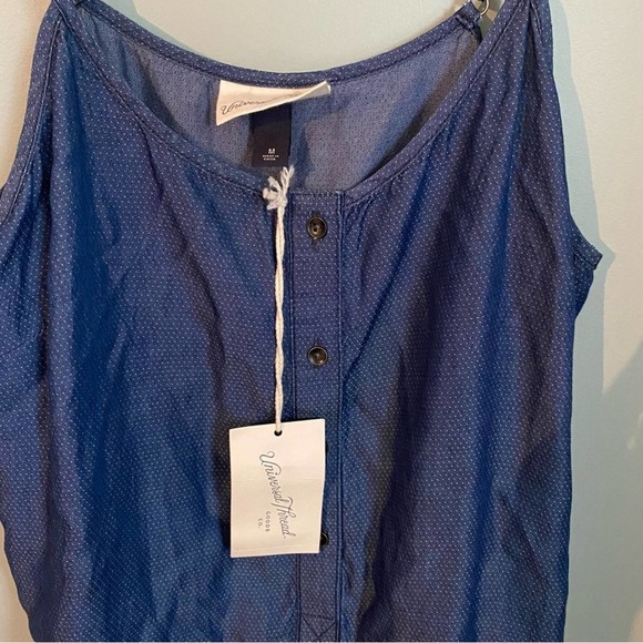 PEPLUM Button Tank NWT - Picture 3 of 5